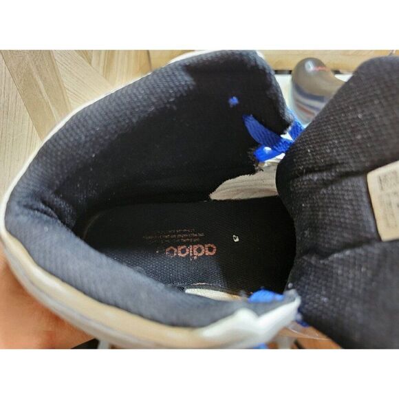 Adidas Men's New York  Knicks Fashion Basketball  Shoes White Size 12.  298 - Picture 10 of 12